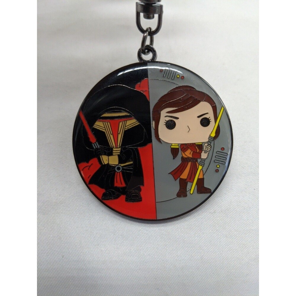 Star Wars Funko Kylo Ren And Rei Keychain 2"